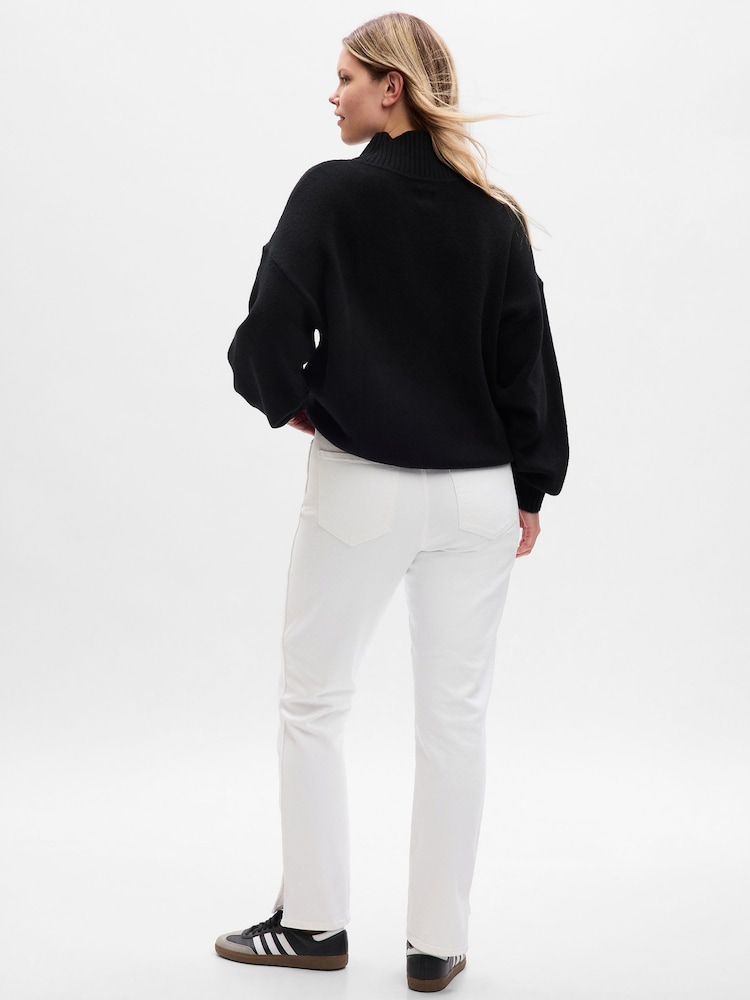Gap White Vintage Slim Stretch High Waisted Jeans - Image 2 of 7