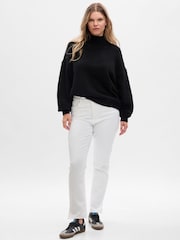 Gap White Vintage Slim Stretch High Waisted Jeans - Image 3 of 7