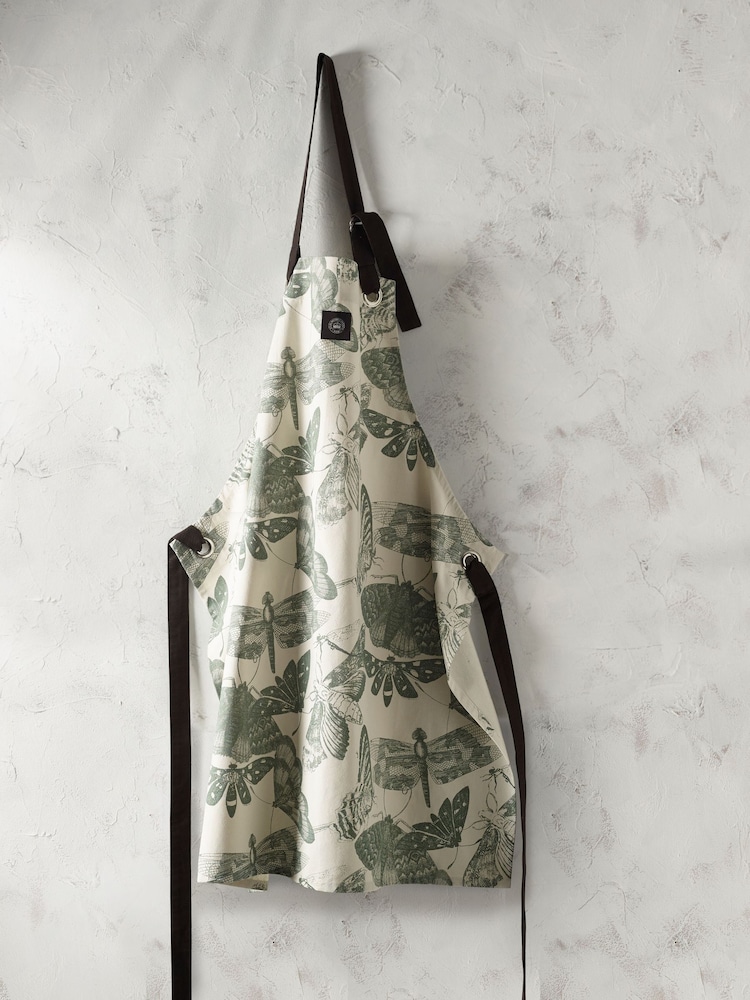 Kew Gardens Green Living Jewels Oven 100% Cotton Glove & Apron Set - Image 2 of 4
