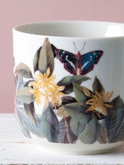 Kew Gardens Set of 2 White Living Jewels Floral Mugs - Image 2 of 3