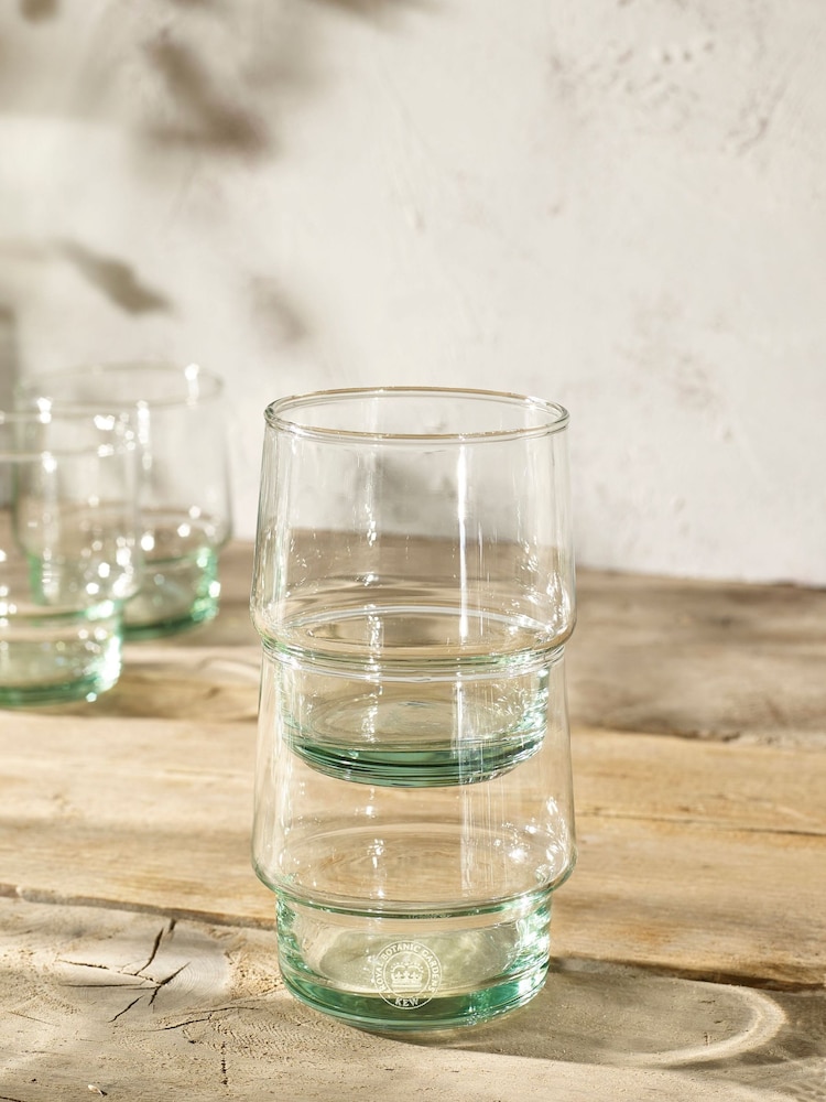 Kew Gardens Set of 4 Living Jewels Glass Tumblers - Image 1 of 4