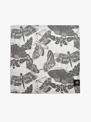 Kew Gardens Set of 4 White Living Jewels 100% Cotton Napkins - Image 3 of 3