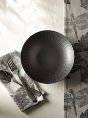 Kew Gardens Black Living Jewels Set of 4 Pasta Bowls - Image 1 of 3