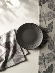 Kew Gardens Black Living Jewels Set of 4 Side Plates - Image 1 of 3