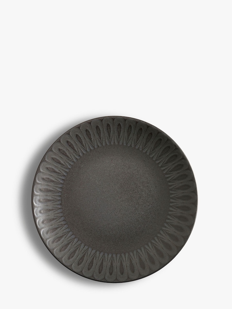 Kew Gardens Black Living Jewels Set of 4 Side Plates - Image 2 of 3