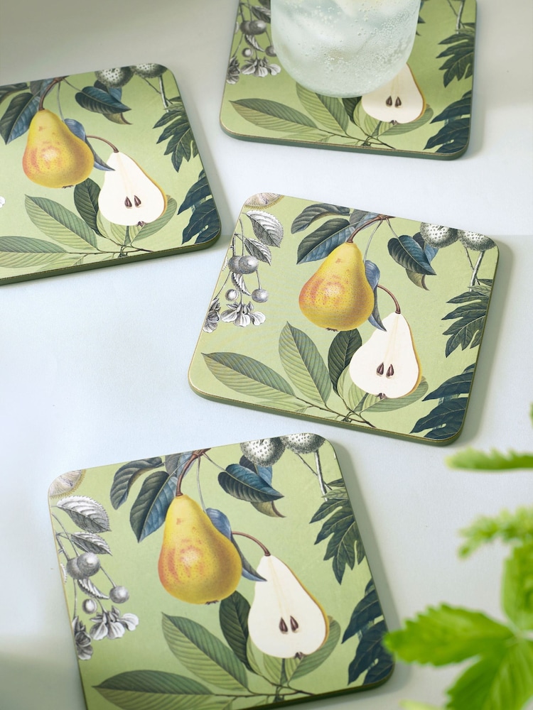 Kew Gardens Set of 4 Green Placemats - Image 2 of 5