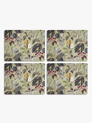 Kew Gardens Set of 4 Green Placemats - Image 4 of 5