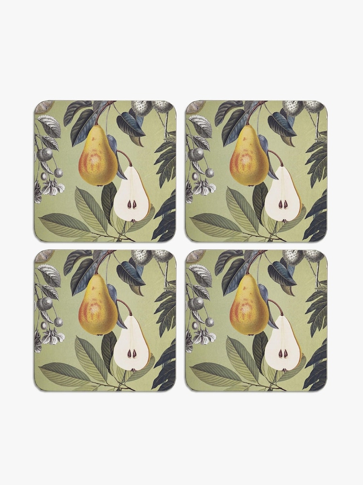 Kew Gardens Set of 4 Green Placemats - Image 5 of 5 Kew Gardens Set of 4 Green Placemats - Image 5 of 5