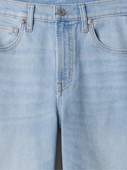 Gap Hochtaillierte Jeans mit weitem Bein und rohem Saum - Bild 2 von 6