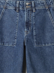 Gap Cropped-Jeans mit hohem Bund und weitem Bein - Bild 4 von 5