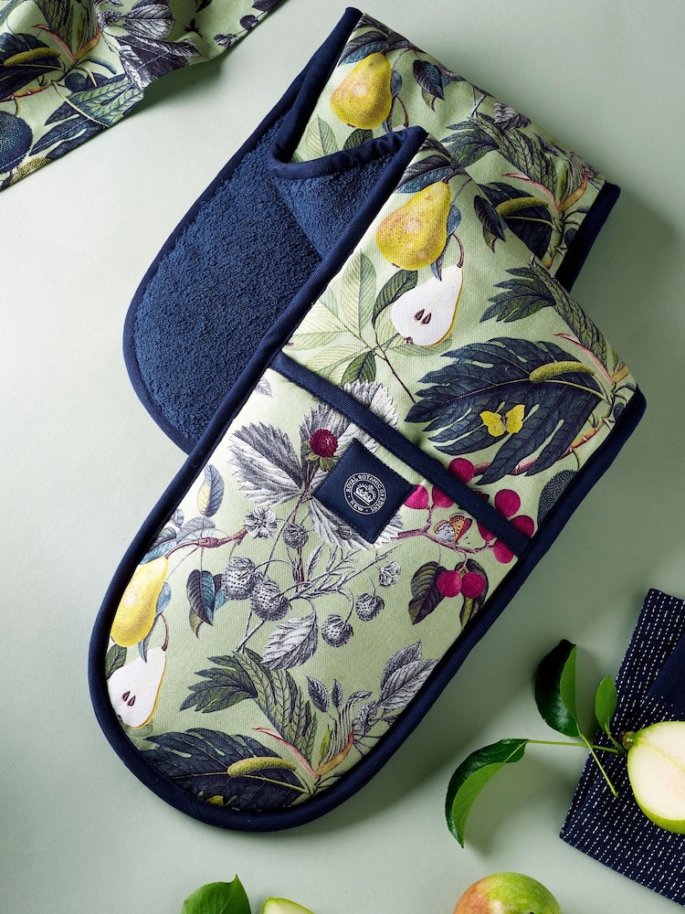 Kew Gardens Fruit & Floral Set of 2 Teatowels & Double Oven Glove - Image 1 of 4