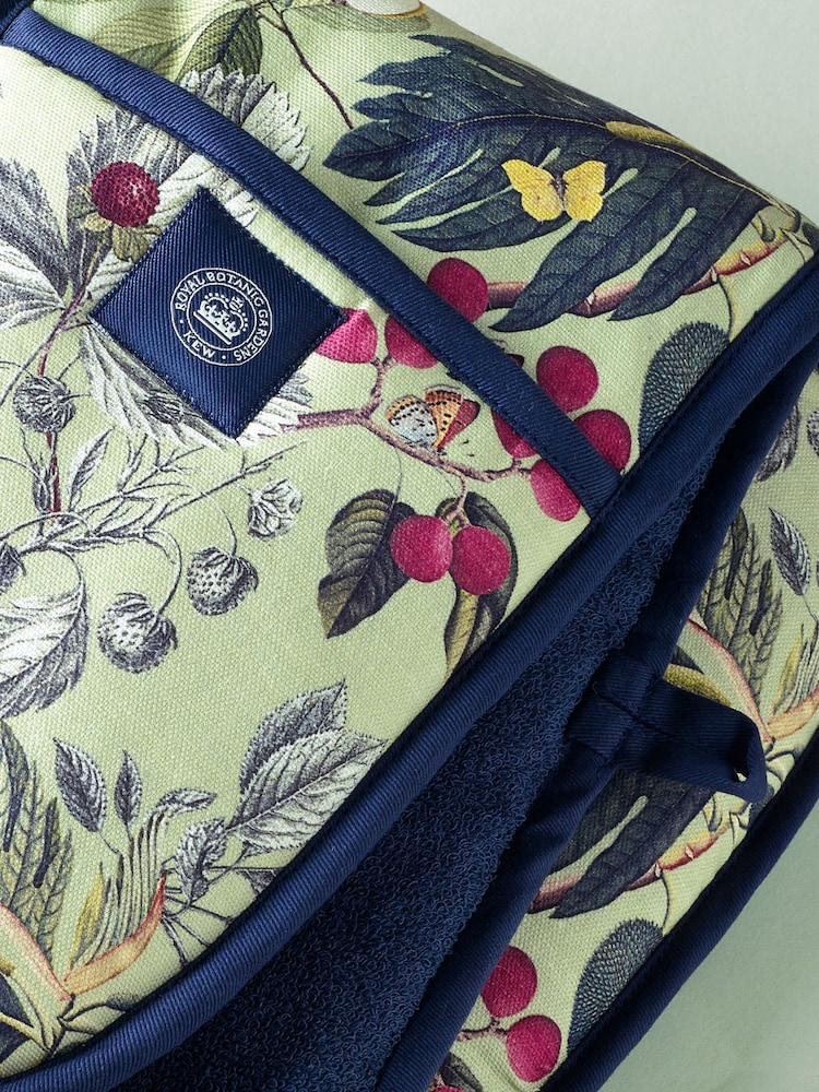 Kew Gardens Fruit & Floral Set of 2 Teatowels & Double Oven Glove - Image 2 of 4