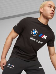 Puma Black BMW M Motorsport Essential Logo T-Shirt - Image 2 of 7