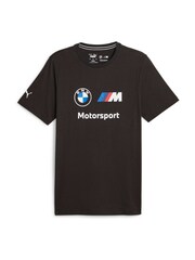 Puma Black BMW M Motorsport Essential Logo T-Shirt - Image 6 of 7