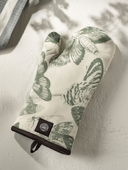Kew Gardens Green Living 100% Cotton Jewels Oven Glove & Tea Towel Set - Image 1 of 2