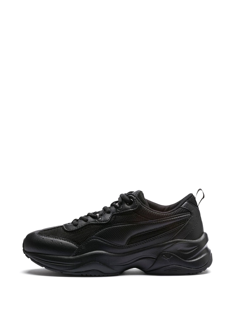 Puma Black Womens Cilia Trainers - Image 2 of 6