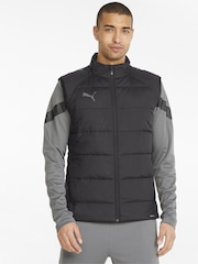 Puma Black Mens Football Vest Gilets - Image 1 of 6