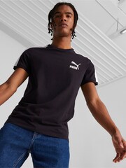 Черный - футболка Puma T7 Iconic - Image 1 of 7