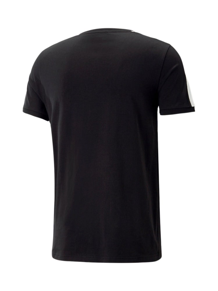 Puma Black T7 Iconic T-Shirt - Image 7 of 7 Puma Black T7 Iconic T-Shirt - Image 7 of 7