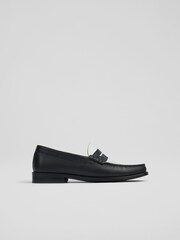 LK Bennett Black Solo Leather Loafers - Image 1 of 4