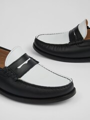 LK Bennett Black Solo Leather Loafers - Image 4 of 4