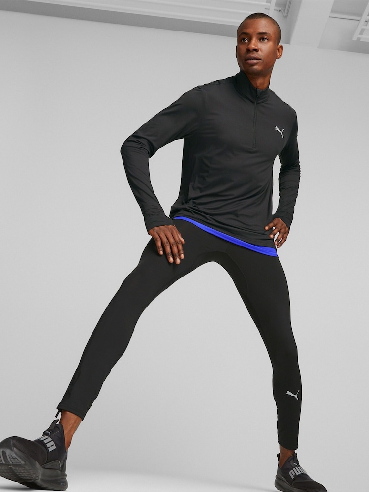 Puma Black Mens Run Favourite Running Tights - Image 1 of 7