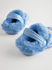 Blue Bluey Faux Fur Lined Clog Slippers - Image 5 of 6