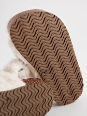 Neutral Borg Corkbed Two Strap Slippers - Image 7 of 7