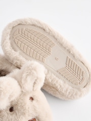 Neutral Bunny Slippers - Image 4 of 5