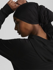 Puma Black Modest Activewear Training Hoodie - Image 5 of 7