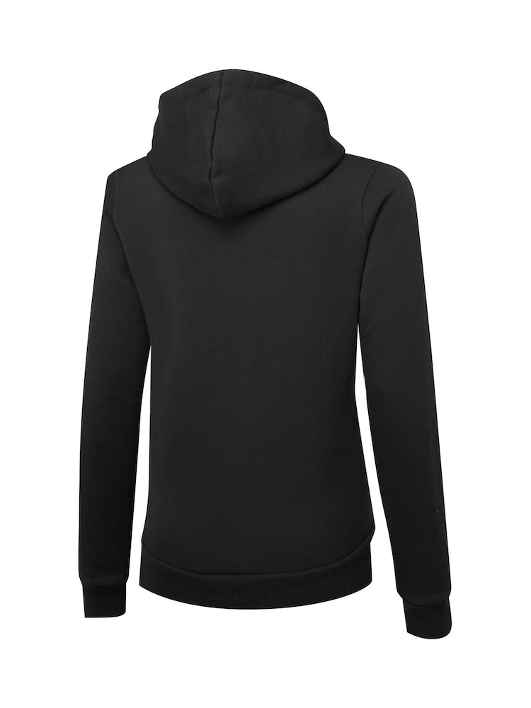 Puma Black Essentials Logo Womens Hoodie - Image 2 of 2