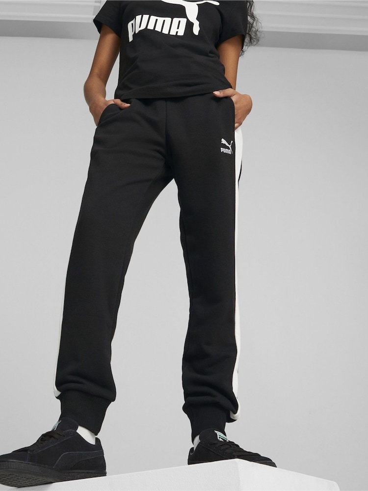 Black Iconic T7 Womens Track Joggers - Image 1 of 7