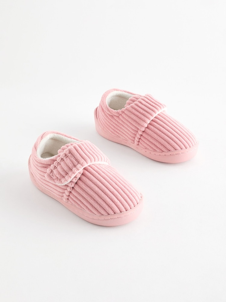 Pink Cord - Corduroy Cupsole Slippers - Bild 1 von 6 Pink Cord - Corduroy Cupsole Slippers - Bild 1 von 6