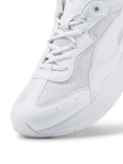 Puma White Womens Cilia Trainers - Image 10 of 11