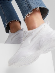 Puma White Womens Cilia Trainers - Image 2 of 11