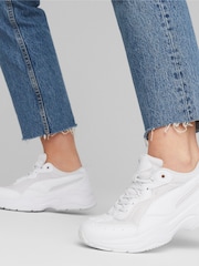 Puma White Womens Cilia Trainers - Image 3 of 11