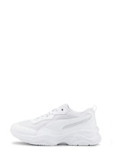 Puma White Womens Cilia Trainers - Image 5 of 11