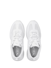Puma White Womens Cilia Trainers - Image 7 of 11