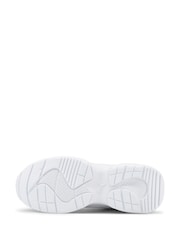 Puma White Womens Cilia Trainers - Image 9 of 11