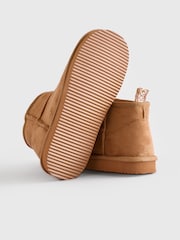 Tan Brown Pull On Slippers - Image 2 of 6
