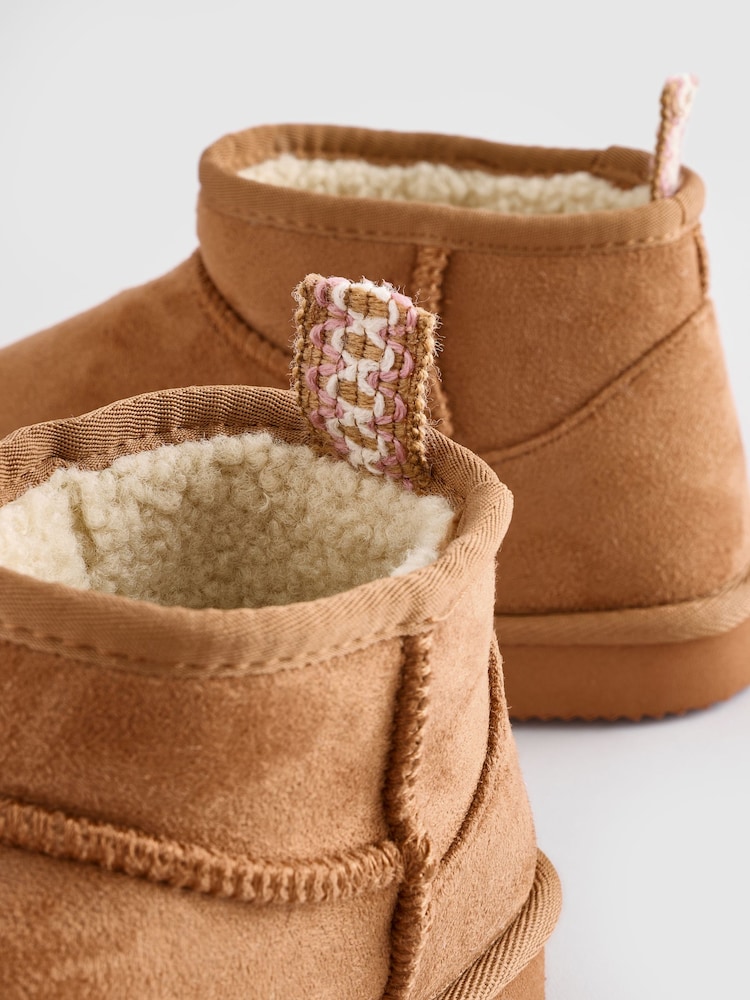 Tan Brown Pull On Slippers - Image 6 of 6