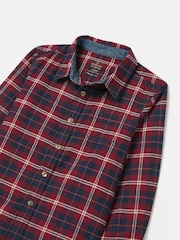 Joules Boys' Buchanan Red Checked Shirt - Image 2 of 4