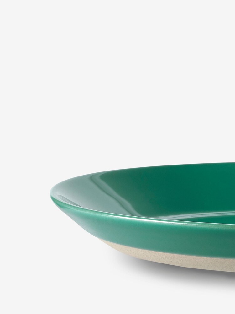 Sur La Table Set of 4 Green Colour Me Happy Side Plates 20.5cm - Image 5 of 5