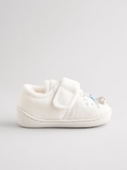 White Fairy Mouse Corduroy Cupsole Slippers - Image 2 of 6