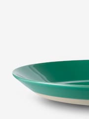 Sur La Table Set of 4 Green Colour Me Happy Dinner Plates 27.5cm - Image 3 of 4