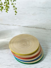 Sur La Table Set of 4 Colour Me Happy Placemats & 4 Coasters - Image 1 of 1
