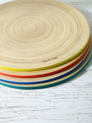Sur La Table Set of 4 Colour Me Happy Placemats & 4 Coasters - Image 4 of 6