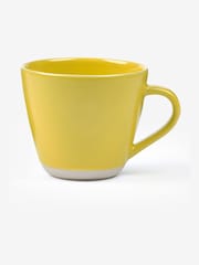 Sur La Table Set of 4 Yellow Colour Me Happy Mugs - Image 2 of 2