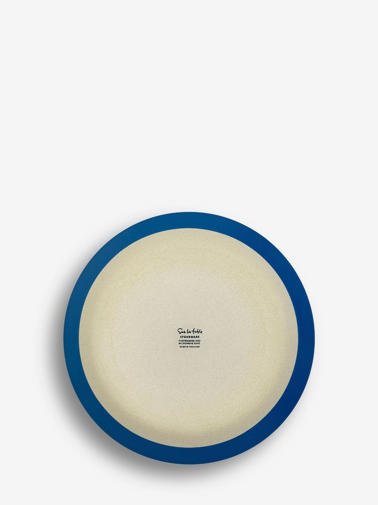 Sur La Table Set of 4 Blue Colour Me Happy Side Plates 20.5cm - Image 4 of 4 Sur La Table Set of 4 Blue Colour Me Happy Side Plates 20.5cm - Image 4 of 4