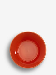 Sur La Table Set of 4 Orange Colour Me Happy Cereal Bowls 13.5cm - Image 2 of 3